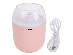 Umidificador De Mesa Usb Portátil Com Luz Noturna, Pequeno E Compacto, Tanque De 240ml, Design Elegante Para Ambiente Saudável