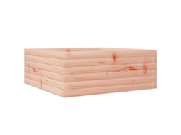 Garden Planter, Garden Planters Vidaxl Marrom Madeira De Douglas (60 X 60 X 23 Cm)