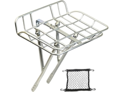 De Metal De Grande Capacidade Para Bicicleta Com Rede E Parafusos | Grande | Para Bicicletas De Gokoco