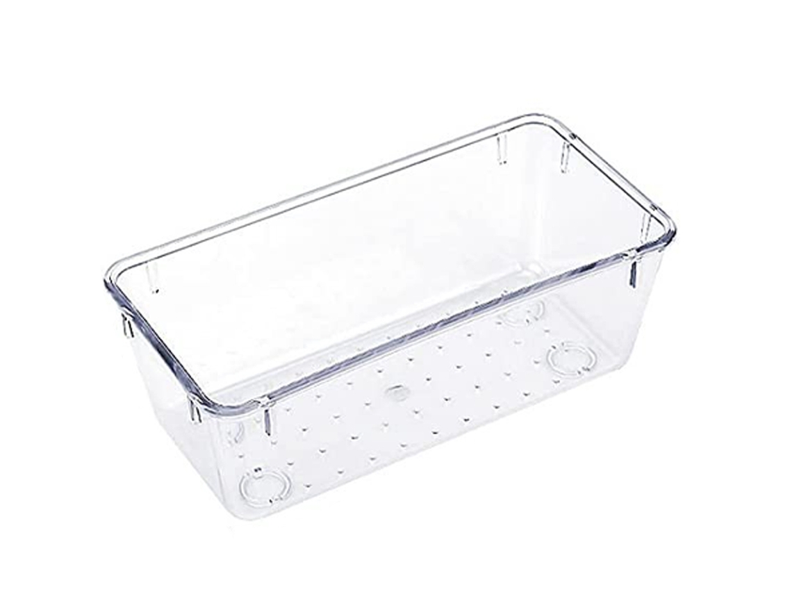 Organizadores de Gaveta com Almofadas de Silicone Antiderrapantes Bandeja de Armazenamento de Mesa para Maquiagem Joias Utensílios na Cômoda Do Qua