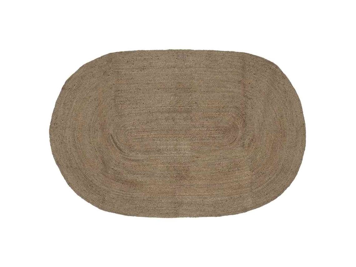 Vidaxl Tapetes De Área Cinzento 152 X 245 Cm Juta