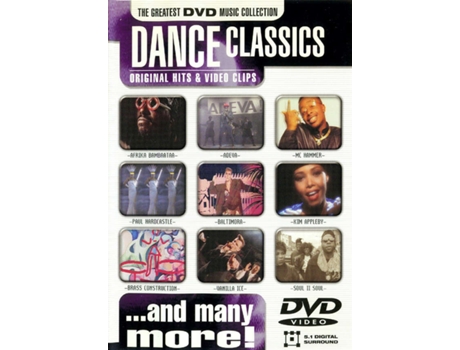Dvd Dance Classics Disky