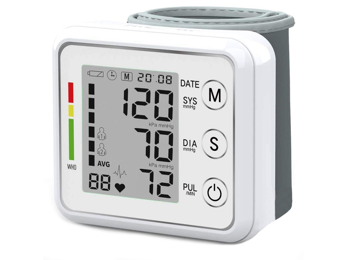 Monitor De Pressão Arterial De Pulso Branco