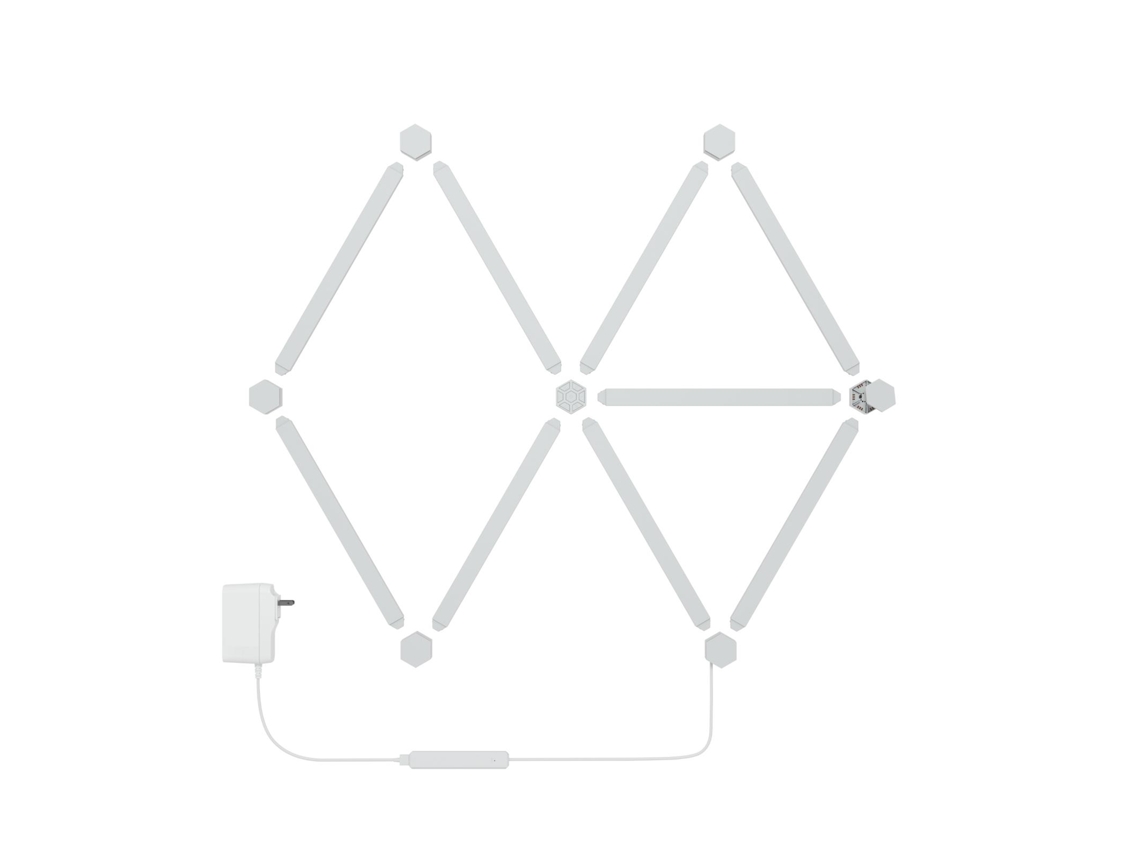 Painel de Luz NANOLEAF Lines Kit starter+9