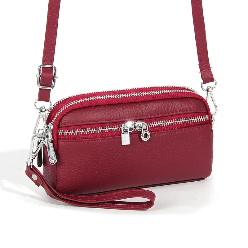 Bolsa De Ombro Feminina (bordô), Bolsa Transversal Moderna, Bolsa Carteira Feminina Autêntica