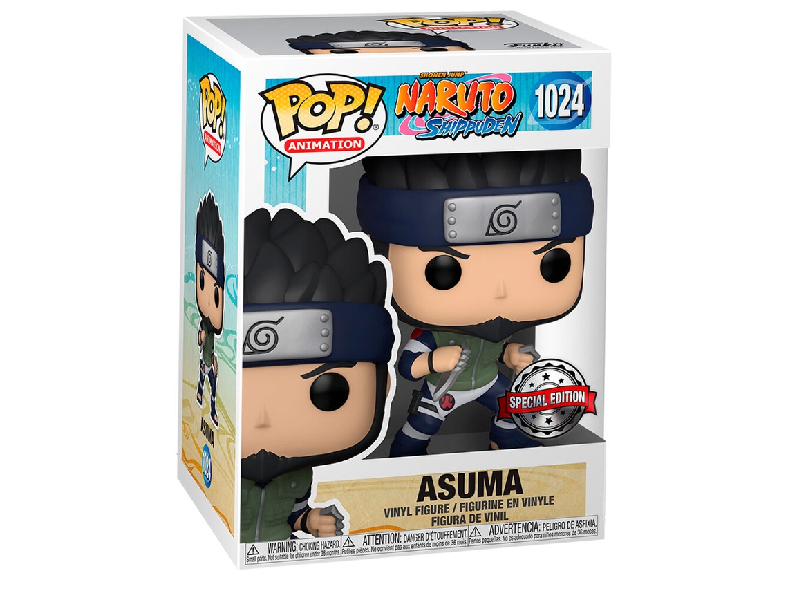 Figura Pop Naruto Shippuden Asuma Exclusivo