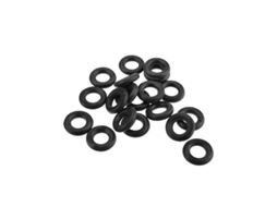 Borracha sujeción 30 unid. Silicone 0 Rings HARROWS DARTS 2ba 4mm