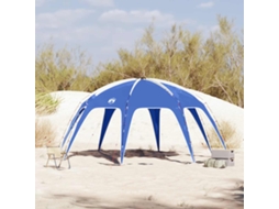 Vidaxl Tenda De Festas Impermeável Azul Ciano