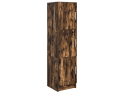Conjunto 1 Móveis Highboard Vidaxl Castanho Derivados De Madeira (31.5 X 32 X 122.5 Cm)