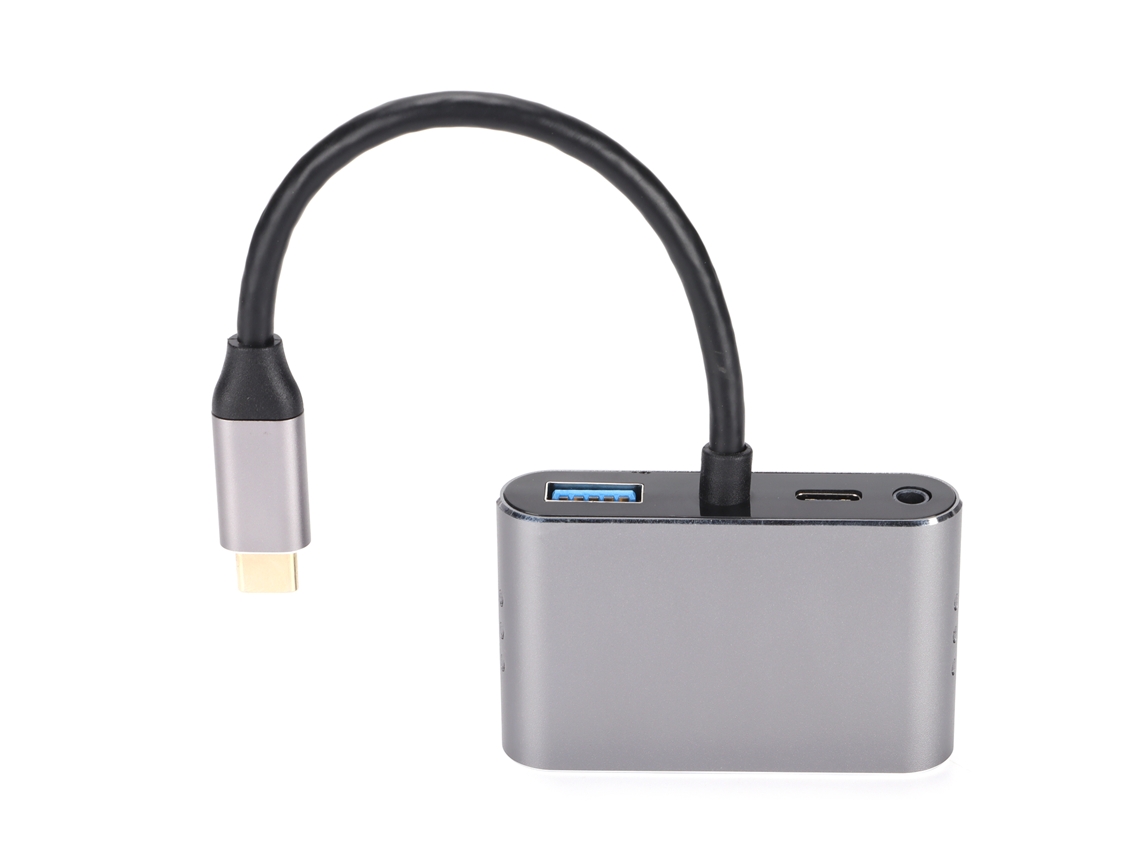 Estação De Docking (hdmi 4k 30hz Vga) Estação De Docking 5-em-1 Hdmi 4k 30hz Vga Usb3.0