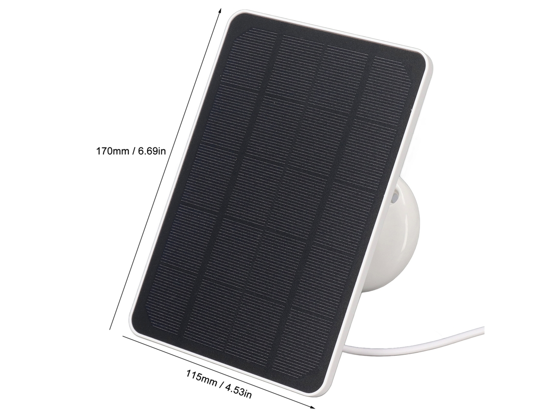 Painel Solar Carregador De Bateria 4w Micro Usb Para Aparatos Eléctricos