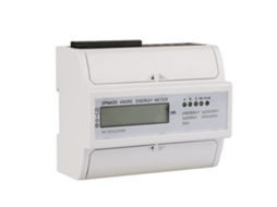 Medidor Elétrico Trifásico 4 Fios Digital Din Rail 7p Kwh 20 a (80)
