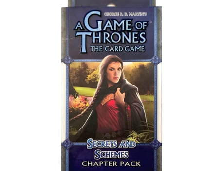 Jogo de Cartas  AGOT LCG: Secrets and Schemes Chapter Pack (Inglês - Idade Mínima: 14)