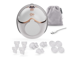 Bomba De Leite Elétrica Portátil, Simple, Ultraleve, Ultrassilenciosa Kinderkraft Mamaflow Ouro