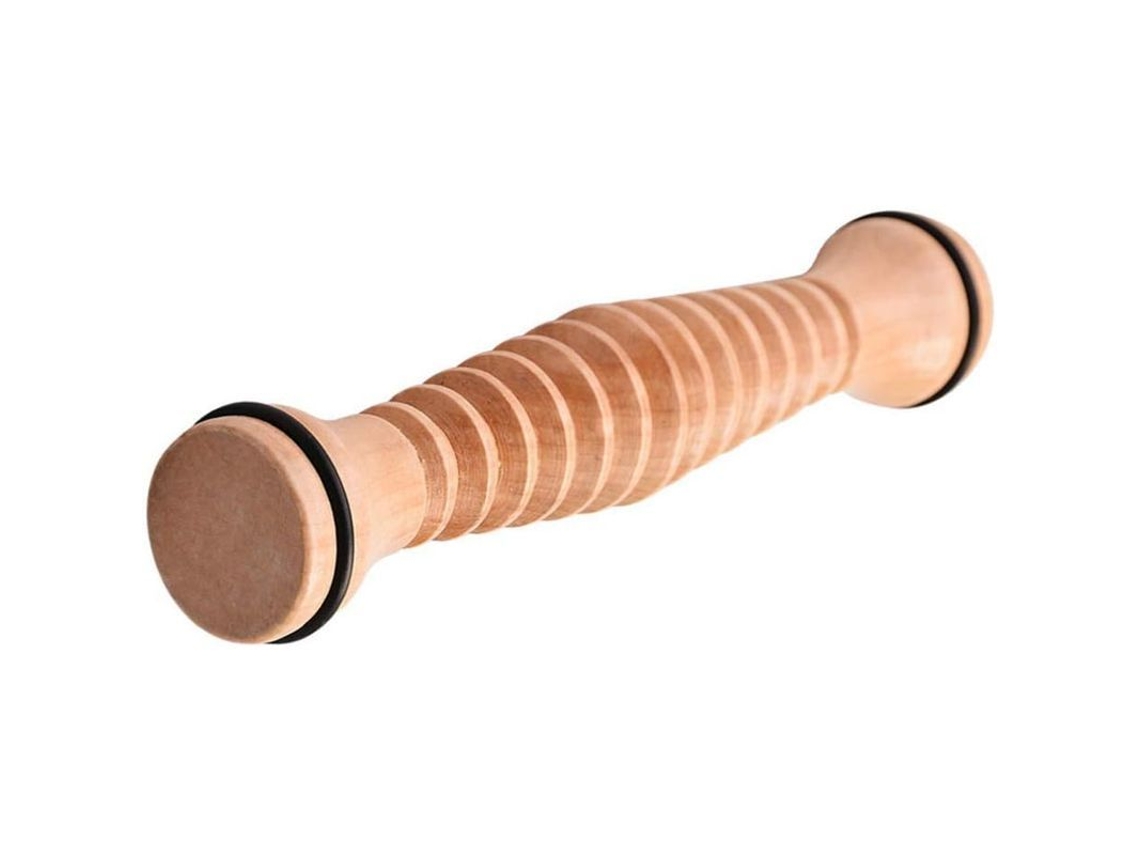 Rolo De Madeira Para Massagem De Pé Alivio Fasciite Plantar Pontos De Acupressão Musculatura