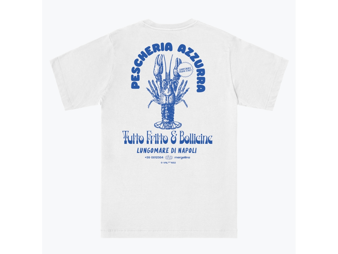 Pescheria Azzurra Afraid Studio T-shirt--m