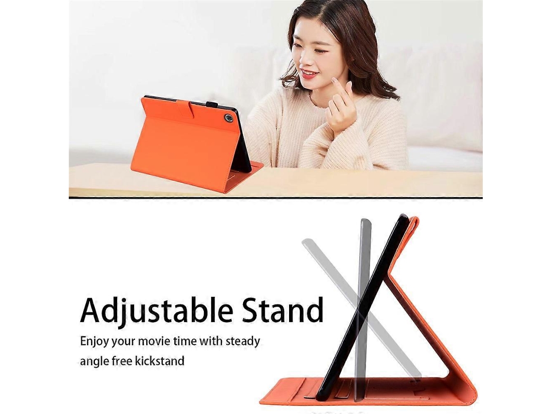 Capa Protetora Dobrável Com Suporte, Compatível Com O Tablet Lenovo Tab M10 Hd Gen 2.
