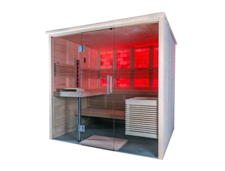 Sauna de Infravermelhos Himalaya+ 2060 x 2060 x 2040 mm