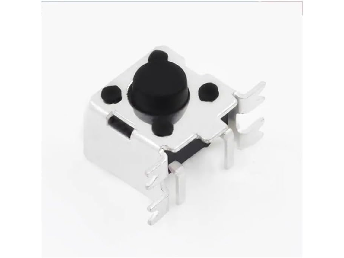 10 Peças Ts D018 Interruptor Táctil 6*6 Parche 6x6 De Microreinicio Tecla Lateral Completa Cuatro Pines