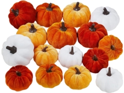 Decoração De Halloween Aveludada, 16 Decorações De Outono Para Cozinha E Casa | Para Casa, Jardim, P Gokoco