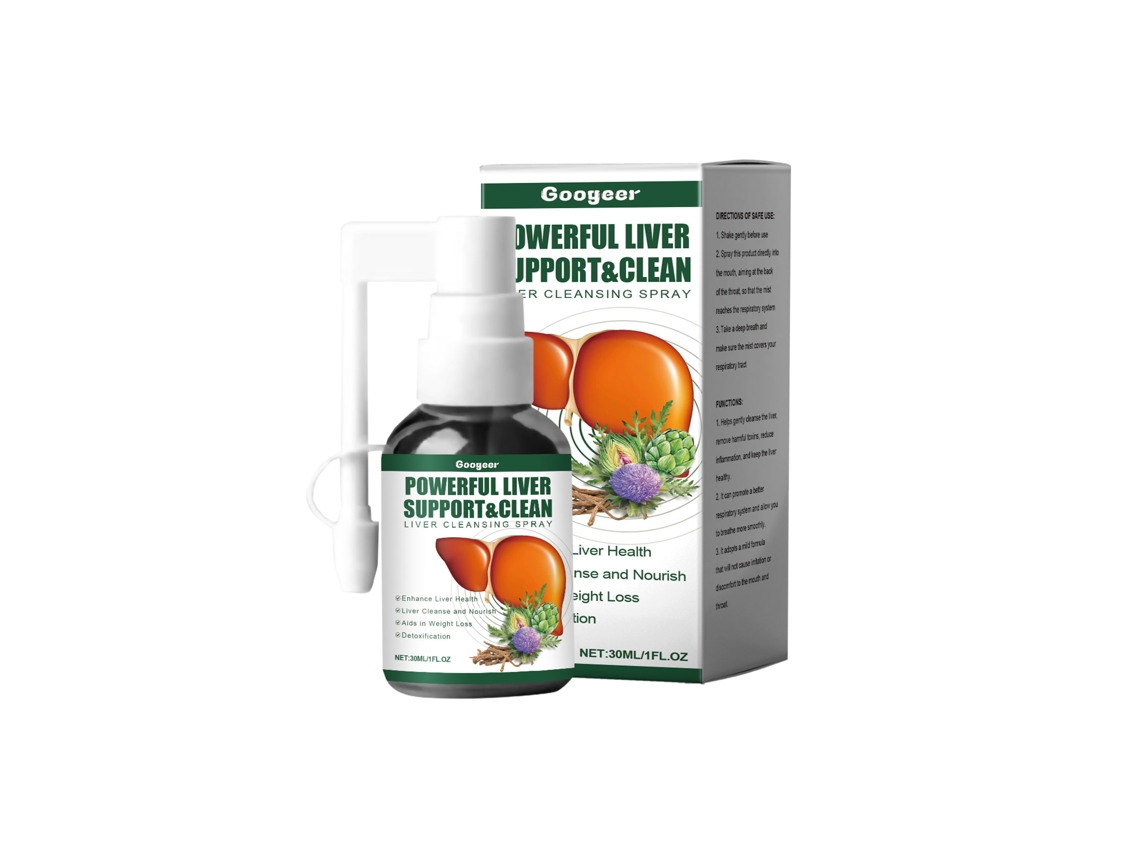 Spray Oral Ervas Limpeza Fígado Natural Eficaz