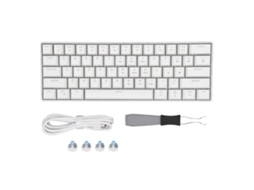 Teclado Mecânico para Jogos LAXISCREED (layout de 60%, Chave Azul, Cabo Type c Desmontável)
