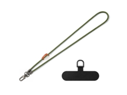 Lurelia Cordão Para Telemóvel Ajustável Transversal Com Fivela Metálica 8 Mm 120 Cm Anti-perda