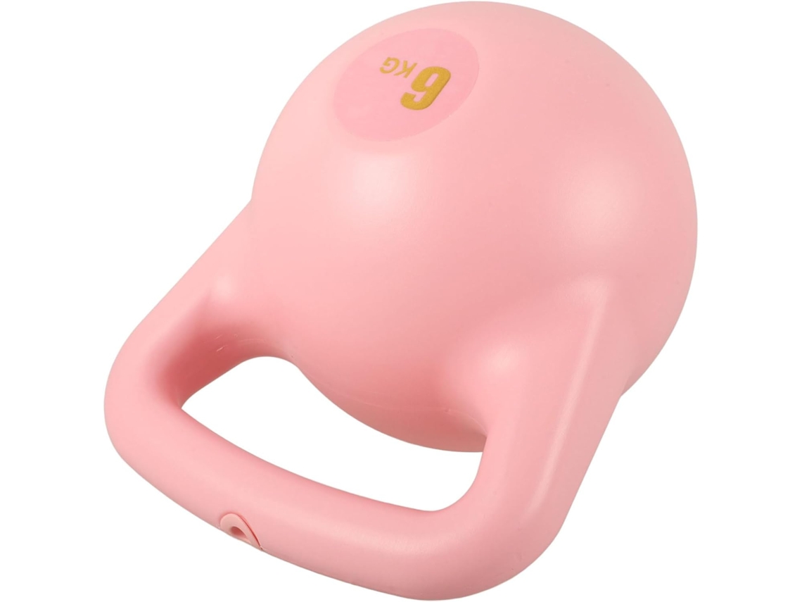 Kettlebell Rosa De Pe Preenchível Para Treino Em Casa