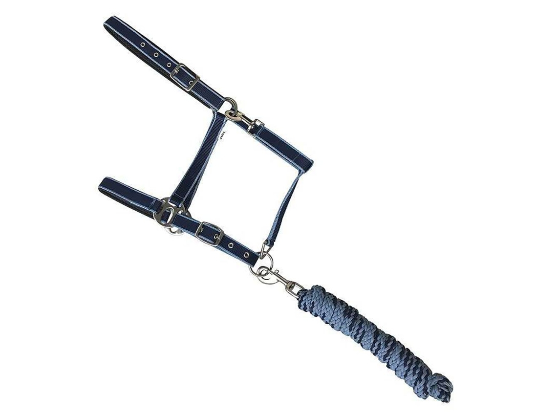 Com Focinheira de Corda de Chumbo Nylon Prateado Ponymarjoman Distribucion