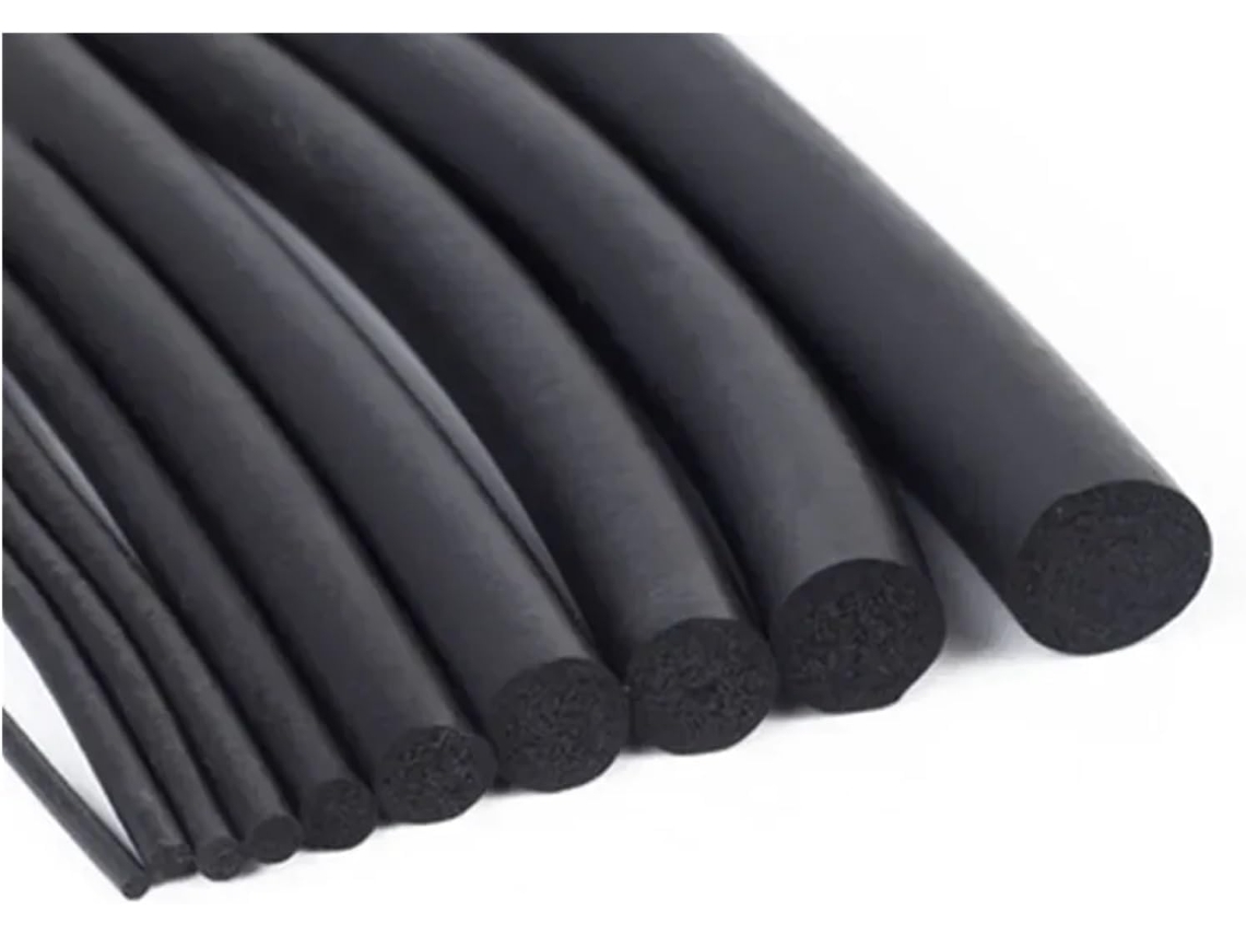 Fita De Vedação Epdm, 1m, 5m E 10m, 3, 4, 5, 6, 7, 8e 10mm, À Prova De Som E Poeira, Borracha De Espuma, Redonda, Tipo O