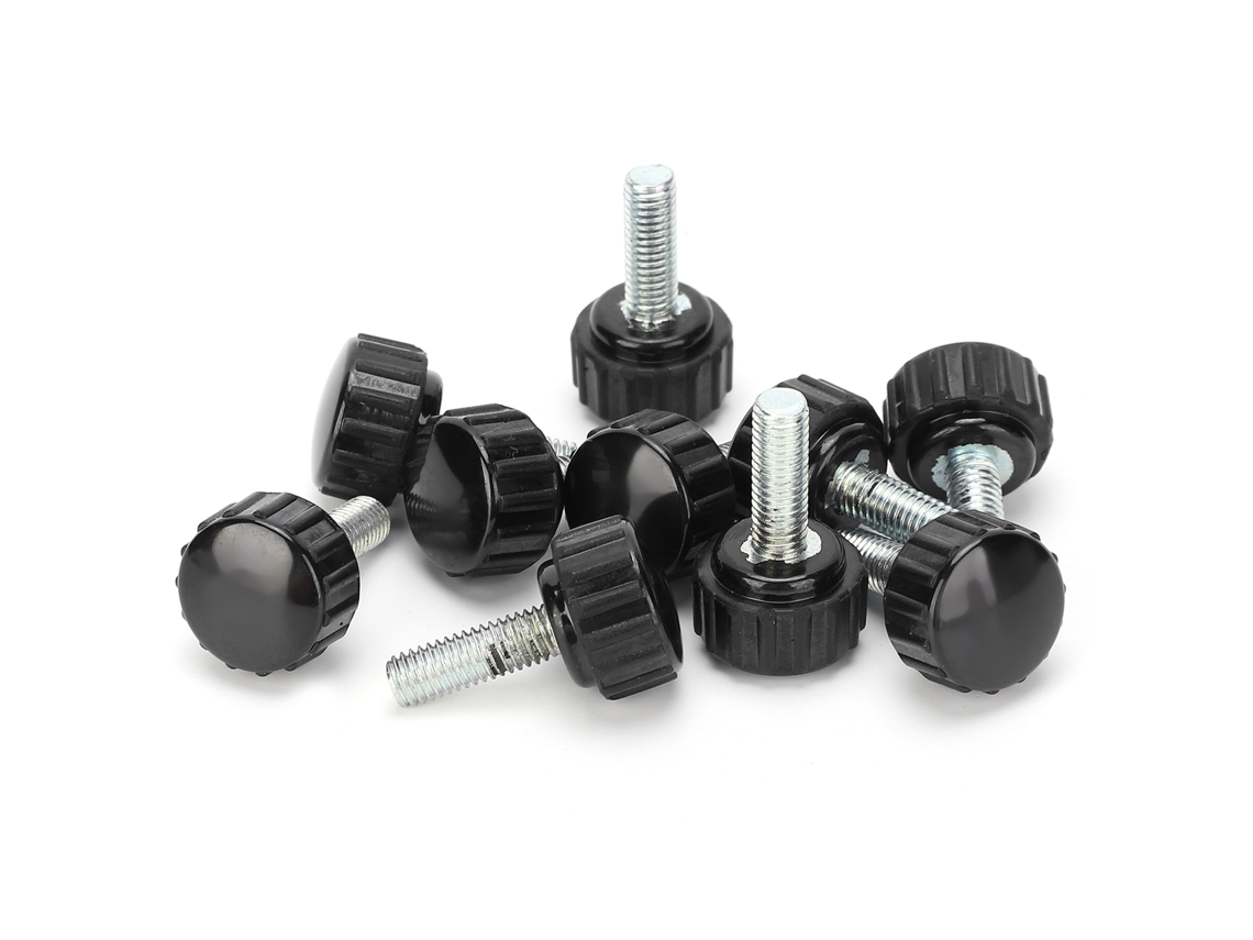 10pcs Alavanca De Aperto Rosca Reta M5x16x15 Knob De Fixação Plástico Antiderrapante Para Ferramentas