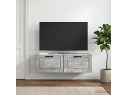 Vidaxl Gabinete de Tv de Parede Cinzento Cimento 98 X 31 X 30 Cm