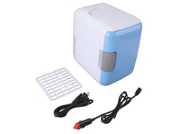 Refrigerador Mini 4l S/MARCA Resfriamento e Aquecimento, Baixo Ruído 12v/110-240v
