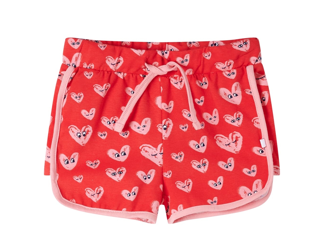 Calções De Criança Com Cordão Vermelho 140