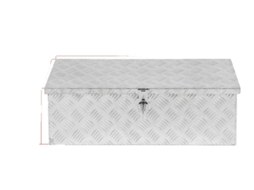 Caixa de Ferramentas OEM em alumínio, 39" x 13" x 10" com T lock