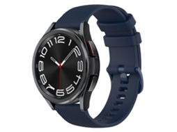 Pulseira De Silicone Quadriculada De 20 Mm