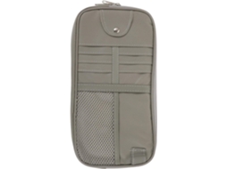 Porta-documentos Para Carro, Estojo Organizador Para Quebra-sol, Cinza