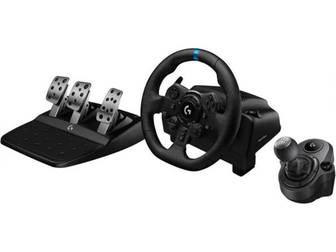Bundle Volante LOGITECH G923 SE + Shifter (Outlet Grade A - Compatível com PS4/PS5/PC - Preto)