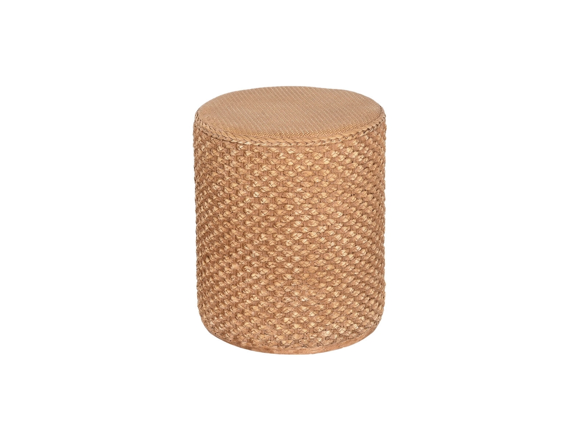 Mesa De Apoio Home Esprit Marrom Claro 36,5 X 36,5 X 44 Cm