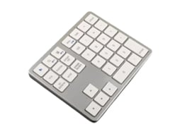 Teclado Numérico Bluetooth Sem Fio 2.4g, Conexão Remota De 35 Teclas, Teclado Numérico Para Laptop, Teclado Digital Com Janela B Everley891