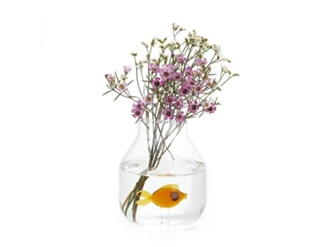Vaso BALVI Atlantis Conical – Peixe Âmbar