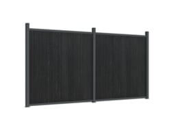 Painel de vedação VIDAXL Cinzeto WPC (353x186 cm)