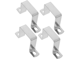 Conjunto De 4 Clipes De Fixação Quadrados De 2x2 Polegadas