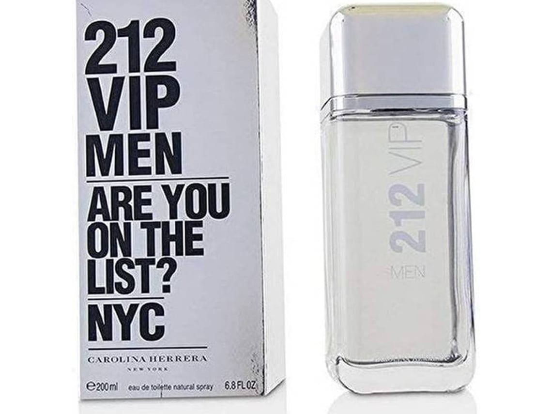 Perfume CAROLINA HERRERA 212 Vip Men Eau de Toilette (200 ml