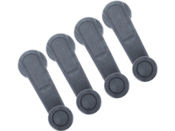 Conjunto De 4 Manivelas Para Levantar Vidros De Carro Em Abs Cinza, Maçaneta Manual Para Vidro.