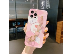 Capa LAXISCREED Iphone Patchwork Love Brilhante