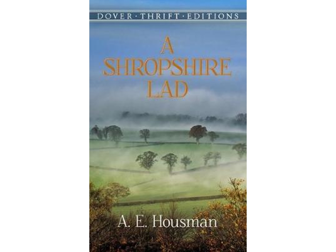 Livro A Shropshire Lad de A E Housman (Inglês)