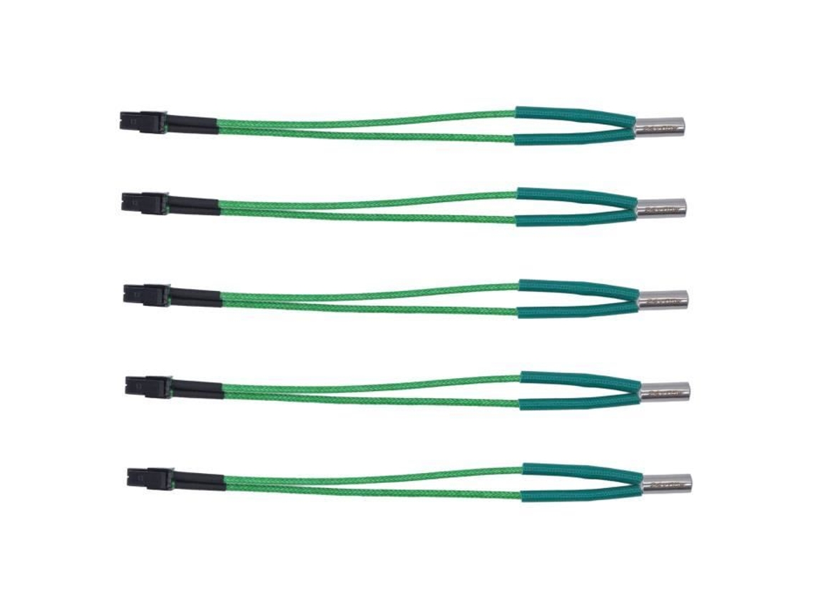 Aquecedor De Cartucho Hurrise 5 Peças Aquecedor De Cartucho Aquecimento Rápido 350℃ 6 X 15 Mm Aquecedor De Cartucho Para Impressor Aquaforge