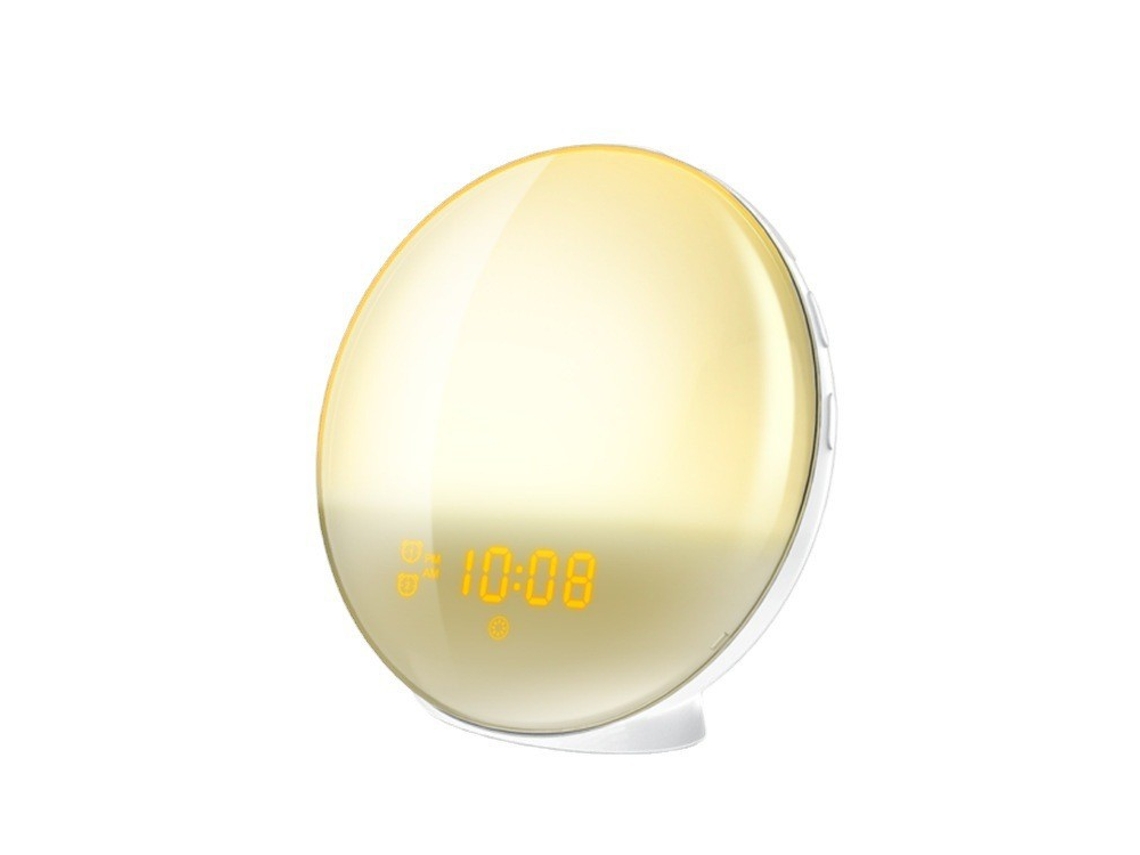 1 Unidade De Despertador Luminária Natural Adaptador De Tomada Europeu Incluído*