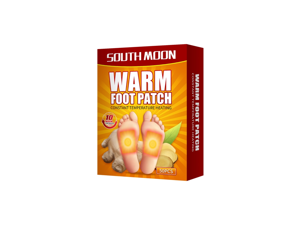 Pastilhas Aquecedoras De Pé South Moon Com Gengibre Calefação E Proteção Contra Frio